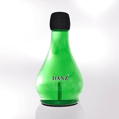 Trumpet Practice Mute - Lightweight Trumpet Accessory - 80% Volume Reduction - Green - Fits All Trumpets
