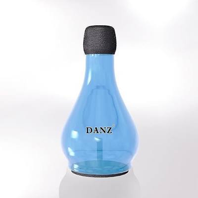 Trumpet Practice Mute - Lightweight Trumpet Accessory - 80% Volume Reduction - Blue - Fits All Trumpets
