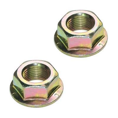 Spindle Blade Nuts of Hex Flanged, 5/8"-18 Thread.Replaces 712-0417, 753-05549, 912-0417A for Cub Cadet,Zero Turn Mower RZT50, MTD, White, Toro, Troy Bilt Garden Tractors (2pcs Pack)