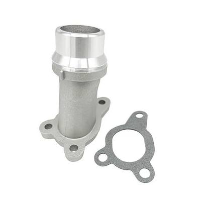 11118511205 Aluminum Engine Coolant Water Pipe Connector Compatible with BMW 1 2 3 4 5 6 7 Series X1 X2 X3 X4 X5 | Compatible with MINI F55 F56 2013-2019 | Replaces Plastic OE Coolant Flange