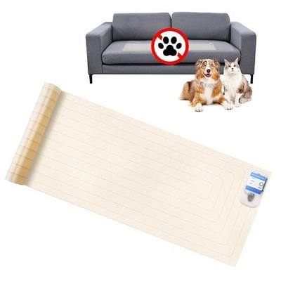 Pet Shock Mat 60x12 Inch, Static Correction Pad for Dogs & Cats Indoor, 3 Training Modes with Tester | Keep Pets Off Furniture, Couch, Sofa | Auto Power Off, Battery Operated Safe Protection