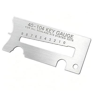 40-104 Key Gauge for All Schlage Commercial Rekey Measuring Tool | 40-104 Key Gauge Replacement Parts