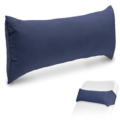 Coast Modern Outdoor Lounge Chair Pillow with Strap - Waterproof Headrest Pillow for Pool Lounger & Patio Chaise Cushions