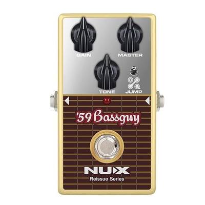 NUX ’59 Bassguy Guitar Pedal, Tuner Pedal with Jump Toggle for Electric Guitar, Fully Analog Circuit, Ture Bypass
