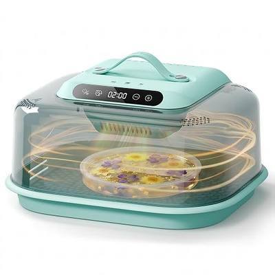 Resiners Resin Curing Machine G3 with UV Resin Light, 2H/1Min Fast Curing, Silicone Mat Included, Deformation-Resistant Reversible Base, Resin Dryer for Epoxy Mold Casting, Jewelry Making, DIY Decor | AirFast Pro Resin Dryer, with UV Resin Light, 2H/1Min Fast Curing, Included Silicone Mat Reversible
