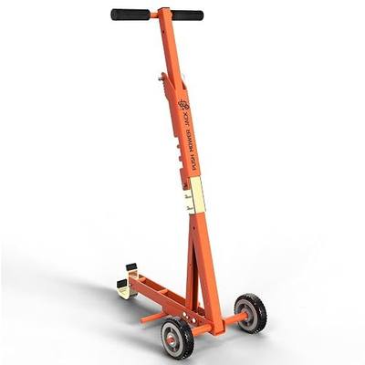 Lawn Mower Jack, 800 lb Capacity Zero Turn Mower Lift, Orange | For Zero Turn Lawn Mower, Riding Lawn Mower and More. Heavy-Duty Build, Safer & More Reliable Than Hydraulic Jacks, Portable