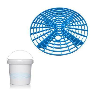 Car Wash Bucket Insert, Dirt Guard Insert Automotive Washing Grit Trap, Vehicle Detailing Cleaning Bucket Filter fit for 12 Inch Diameter or 3-5 Gallon Buckets, Car Accessories (Blue)