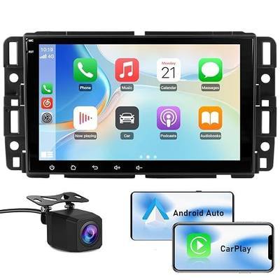 AWESAFE 8" Touch Screen Car Stereo for Chevy Silverado GMC Sierra Yukon, Android Silverado Radio Replacement with Wireless CarPlay & Android Auto, GPS Navigation Bluetooth WiFi SWC Backup Camera