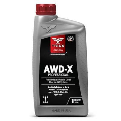 TRIAX AWD-X Professional | Full Synthetic Dual Pump II AWD Fluid Compatible with AWD Dual Pump Systems in Honda & Acura DPSF (1 Quart)