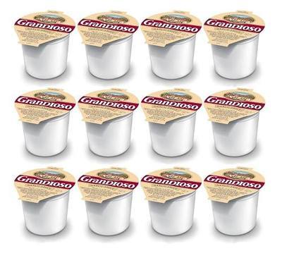 Grandioso Garlic Dipping Sauce 1.5 oz Dipping Cup | Pizza Garlic Sauce Dip | Gluten-Free | Keto | Kosher | Made in America | 12 Pack