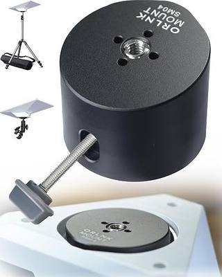 ORLNK Tripod Adapter Mount for Starlink Mini with 1/4"-20, 3/8"-16 Threaded | Fits Quick-Release Plate, Ball Mount Clamp, Flush Installation, Lightweight Aluminum Alloy, ORLNK SM04