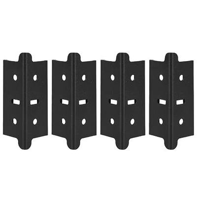 4 Pcs Post Coupling Coupler Connector for Steel Shelving Post | 1.25 Inch Post Width, 3.95 x 1.35 x 1.35 Inch, for Steel Posts