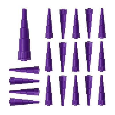 ENFit Compatible Transition Connector, 20 Pack Syringe Adapter for Animal Enteral Feeding