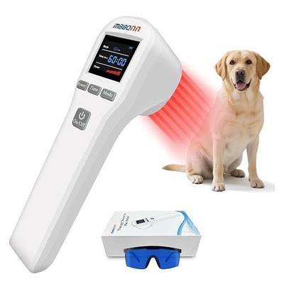 Cold Laser Therapy for Dogs 4x808nm and 16x650nm Veterinary Laser Therapy Machine, Red Light Laser Therapy for Pain Relief Arthritis Muscle Joints, Pet Laser Therapy at Home for Dogs, Cat and Horse