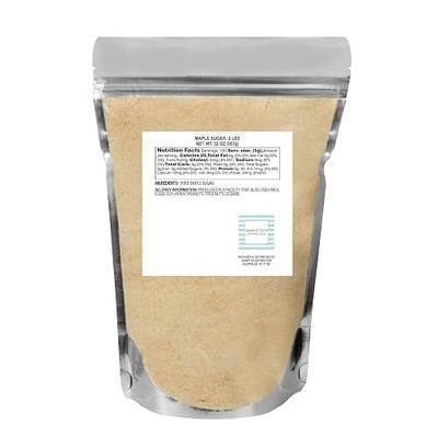 Maple Sugar, 2 Pound Resealable Bag, All-Natural, Perfect for Cooking, Baking & Blending