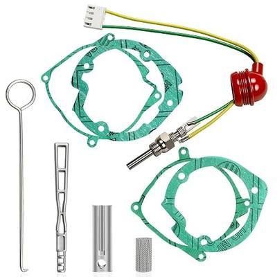 Diesel Heater Glow Plug Repair Kit, 12V/24V 5KW 8KW Parking Diesel Heater Glow Ignition Plug Kit with Filter, Fit for Car Heater Repair Parts, Diesel Heater Accessories