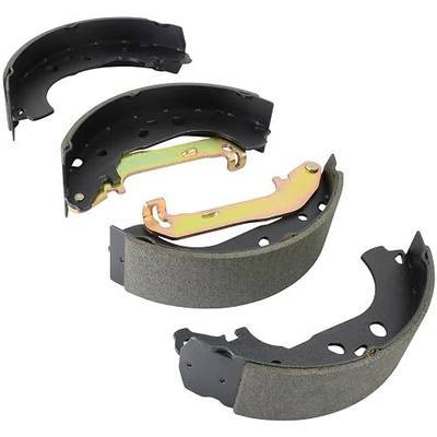 QUALITY-BUILT Rear Drum Brake Shoes, FS974, Compatible with 2010-2013 Ford Transit Connect