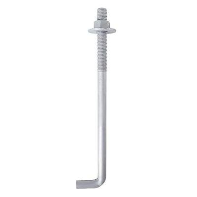 1/2” x 10” Concrete Anchor Bolts (25 Pack) L Shaped, Hot-Dip Galvanized