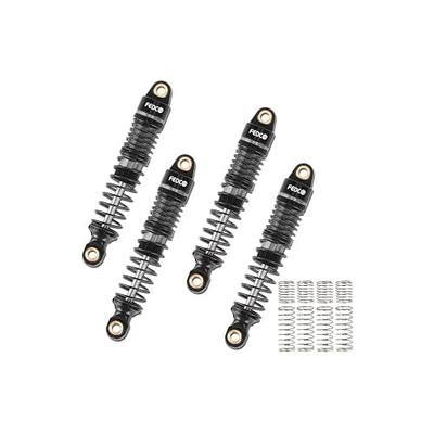 DSS18 Shocks 51MM Oil-Filled Dual Spring Shock Absorber CNC Long Threaded Oil Damper With Spring For TRX4MT TRX4M Upgrades 1/18 RC Crawler