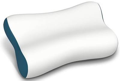 Cervical Neck Pillow for Pain Relief, Contour Memory Foam Pillows for Sleeping, Ergonomic Pillow Orthopedic Cooling Pillow Bed Pillow Neck Support for Side Back Stomach Sleepers(White&Blue)