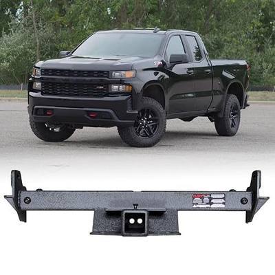 Trailer Hitch Black Steel Compatible with 2020-2025 Chevrolet Silverado 2500 3500 and Suburban 2500 3500 and 2020-2024 GMC Sierra 2500 3500 and Yukon XL w/2” Hitch Receiver
