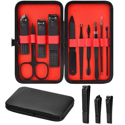 Manicure Set Gifts for Men Professional Stainless Steel Nail Clipper Kit Care Tools for Dad Him Husband Brother Boyfriend Teen Boys for Birthday Christmas Stocking Stuffers for Men Women Anniversary