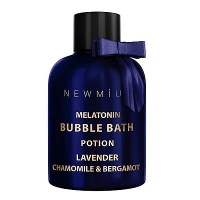 Deep Sleep Melatonin Bubble Bath - Long Lasting Foaming Bubbles - Moisturizing - Lavender Chamomile Bergamot - Relaxing Stress Relief - Calming Self Care Spa Gift for Birthday Christmas