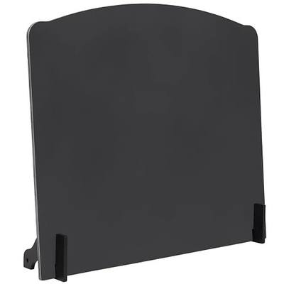24" Iron Fireback with Feet,Fireplace Back Plates,Fireplace Heat Reflector,This Iron Fireplace is to Reflect Heat Back into The Room,Fireplace Wall Protection