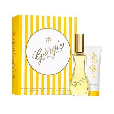 Giorgio Beverly Hills Eau de Toilette 2 Piece Fragrance Gift Set for Women, Includes EDT Spray and Body Lotion - Floral Scent, 3.0 fl oz