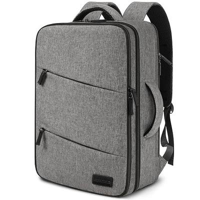 AUROTIER Barber Bag with Insulated Pocket, Portable Backpack for Clippers and Supplies, Travel Hairstylist Smart Bag, Hairdresser Case, Water-resistant, Grey