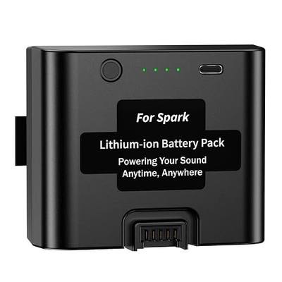 Spark Battery Replacement Battery Compatible with Spark LIVE Spark 2 & EDGE | 6000mAh Lithium-ion Rechargeable Battery Extends Party Time, 86.4Wh