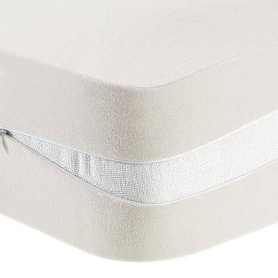 PrinceDeco Full Futon Mattress Cover for Japanese Floor Mattress Extra Soft and Thick Futon Cover for Foldable Tatami Pad with Zipper Sleeper Sofa Bed Cover Machine Washable, Ivory
