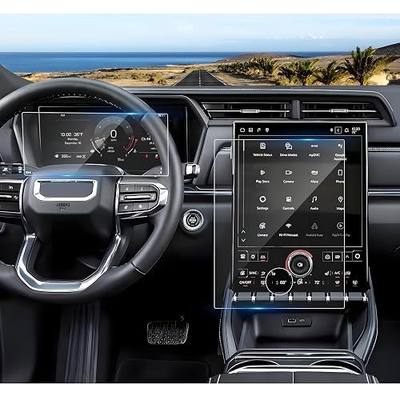 (2Pack) 2025 2026 2027 Terrain Screen Protector for GMC Terrain (15Inch Navi+11Inch Dash) (Elevation/Denali/AT4), 9H Tempered Glass Fingerprint&Scratch-Resistant 2027 2026 Terrain Accessories