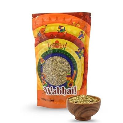 Wabhai! Premium Whole Fennel Seeds | All Natural | Sweet & Aromatic | Finest Spices (7oz (200g), 7.0, Ounce)