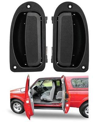 Rear Door Handles, Compatible with 1993-2011 Ford Ranger, 1998-2000 Mazda | Only Fit Extended Cab Pickup, Interior Rear Left Driver & Right Passgenger Side Door Handles (Pair), Replace# 80419, 80420