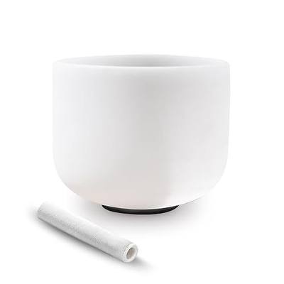 Ryan Dvan 7pcs Crystal Singing Bowls of 6-12 Inch White Chakra