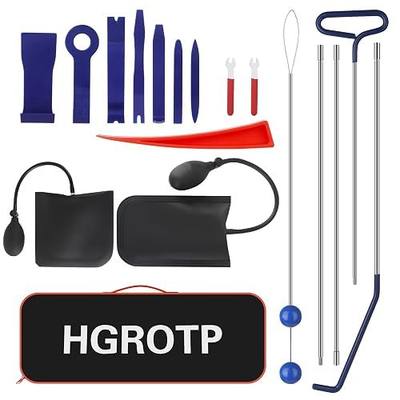 17PCS Stainless Steel Repair Tools,Emergency Tool Kit with Carry Bag