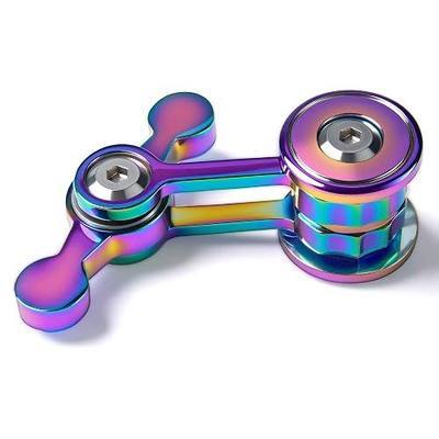 Fidget Spinner Toys for Adults Teen Boy, Metal Silent Figette Office Desk Toy Quiet Cool Gadgets Stuff Gifts for Teen Kid Anxiety Stress Relief Sensory ADHD Teacher Must Have
