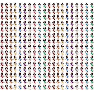 300pcs Mini Jesus Figurines in Bulk Tiny Jesus Figures Hide and Seek Religious Party Favors Sunday School Baptism Gifts