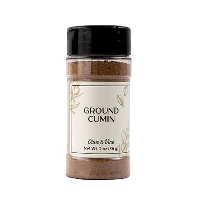 Olive & Vine Ground Cumin, Warm & Earthy Flavor, For Curries & Stews (2 Ounce)