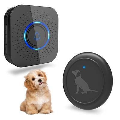 Dog Doorbell to Go Outside, Wireless Doggie Door Bell Operating at 1000 Feet with IP65 Waterproof Touch Button, 58 Melodies & 4 Notification Modes