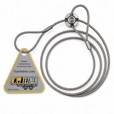 Trailer Independent Breakaway Cable Anchor Kit for Emergency Brake Activation, Dedicated Safety Attachment Point for Utility, Boat, RV and Horse Trailers, Built for Reliable Towing Safety
