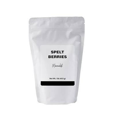 Minimalist Spelt Berries, Ideal for Baking and Cooking, Packaged in a Resealable Bag (1 Pound)