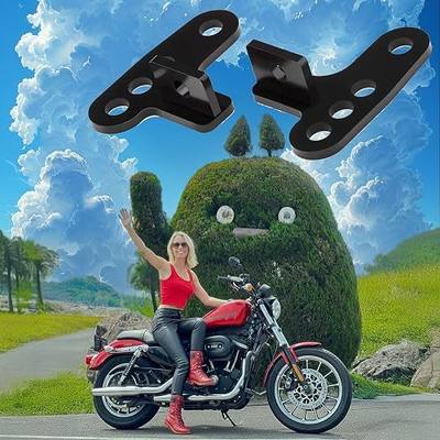 Harley Sportster Lowering Kit 1988–1999 — Lower 2″ for Shorter Riders (5’6–5’8”), Stand Flat-Footed on Your Vintage Sportster, Easy Install with Hardware For Older XLH883 XLH1200 Sportster 1200 Models