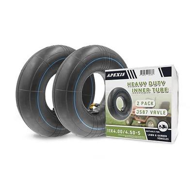2-Pack Premium Replacement Tire Inner Tubes (11x4.00/4.50-5) Fits 5" Rims, Compatible with Lawn Mowers, Garden Tractors, Wheelbarrows, and Utility Equipment