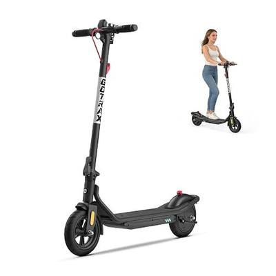 Gotrax Electric Scooter for Adult,8.5" Tire,12 Mile & 15.5Mph by 250W Motor | 8.5" Front Air & Rear Solid Tires, 36V 5.2Ah Battery,Big LCD Display with Cruise Control, EABS &Drum Brake Foldable Escooter