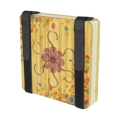 Zoravell Microwave Flower Press Kit for Pressed Floral Art – 6.5”x6.5” Identical Design with Venting Holes, 5-Layer Capacity, DIY Pressed Flower Frame & Dried Flowers Crafts (Identical Floral Center)