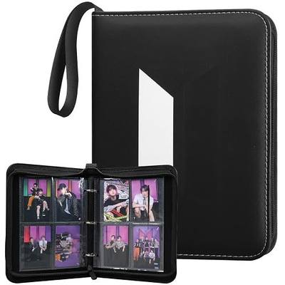 Photocards Binder 400 Pockets Album Photo Card Holder Collection Merch for Army Fans Gifts