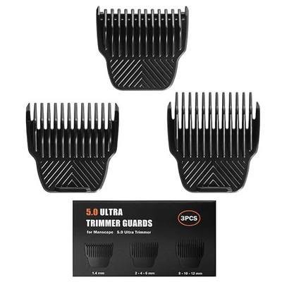 3 Professional Trimmer Guards for Manscaped The Lawn Mower 5.0 Ultra - 7 Cutting Lengths from 1/18"-1/2" Fit for Manscaped Lawn Mower 5.0 Trimmer Replacement Guards