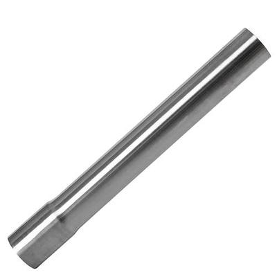1.5 Exhaust Pipe, Flared End T304 Stainless Steel Straight Tubing, Polished Universal Connector Adapter 1 1/2 Inch ID to OD 1.5" ss Ailpipe 12" Length,Car Motorbike Truck Exhaust System